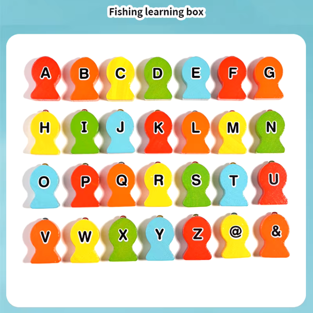 Alphabet Fishing Game – Learn Letters & Numbers with Interactive Play, Boosts Recognition & Early Education, Ages 3-5+