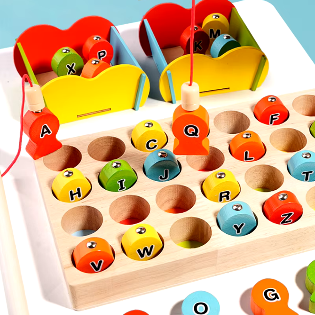 Alphabet Fishing Game – Learn Letters & Numbers with Interactive Play, Boosts Recognition & Early Education, Ages 3-5+