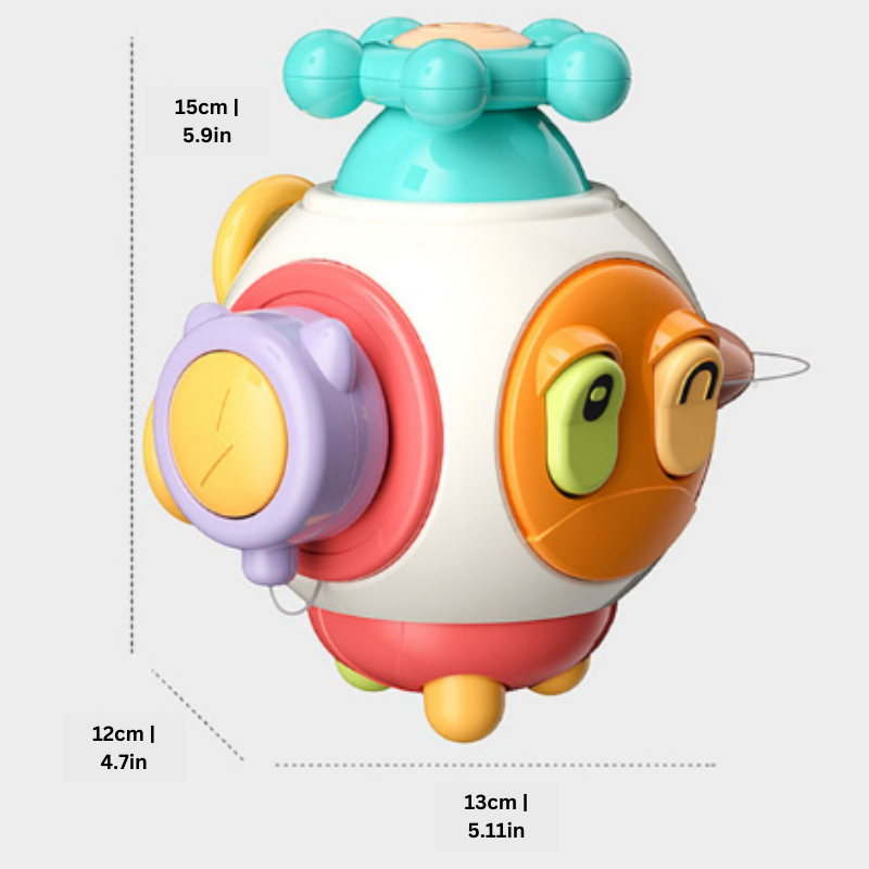 Discovery Cube – Montessori Sensory Play & Learning Toy for Cognitive Development, Hand-Eye Coordination, Ages 18 Months-3 Years