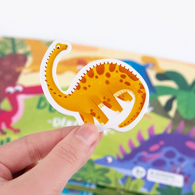 Interactive Dino & Animal Adventure Book – Fun Learning for Kids, Ages 3+