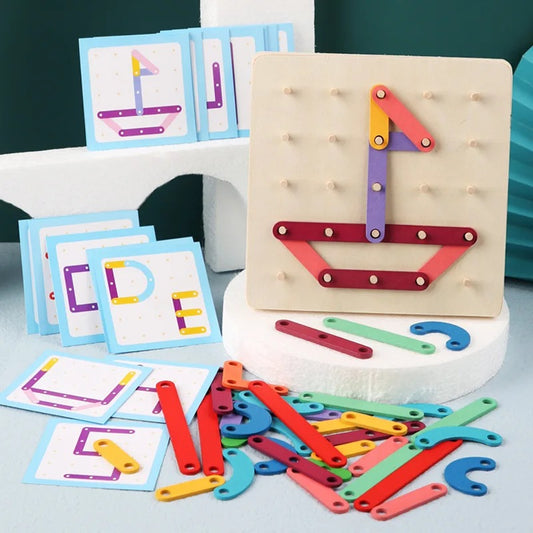 MindBloom Wooden Puzzle – Interactive Learning & Problem-Solving Toy for Cognitive Development, Ages 3-5+