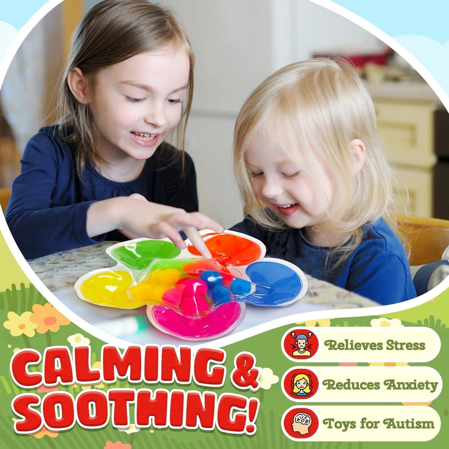 ColourBuddy – Sensory Toy for Fine Motor Skills, Colour Recognition & Calming Play, Ideal for Autism & ADHD, Ages 3-5+