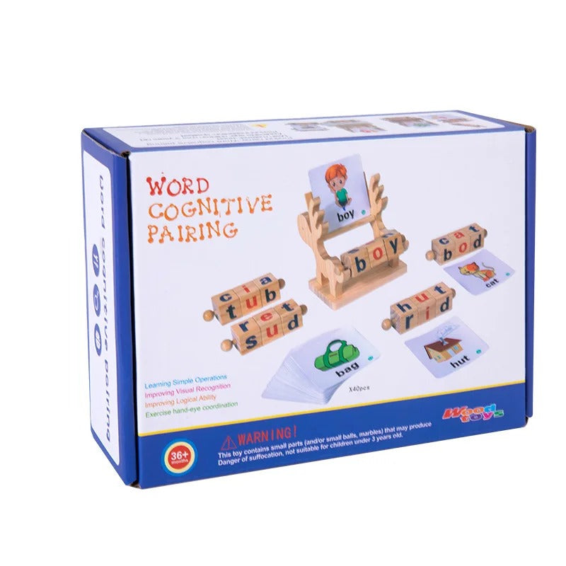 WordCraft Learning Set – Montessori-Inspired Spelling Game for Hands-On Word Discovery and Skill Building