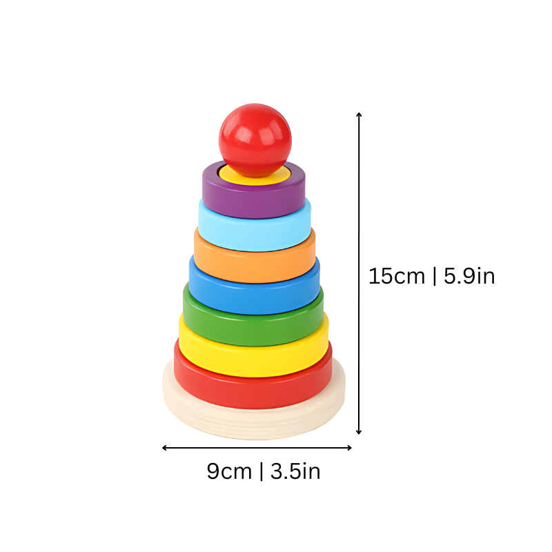 ShapeMaster Stacking Toy – Early Learning & Creativity for Toddlers, Ages 3-5+