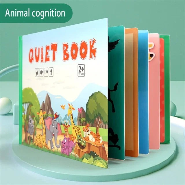 Interactive Learning Book – Develop Fine Motor Skills Through Play, Ages 3+